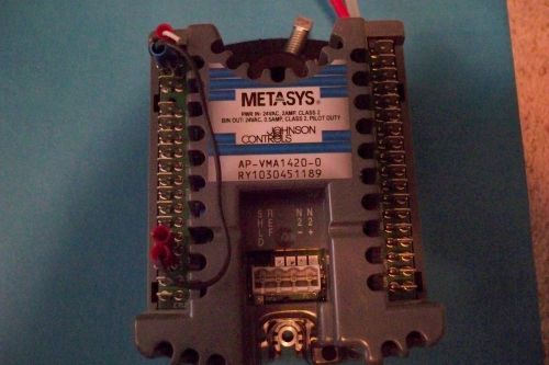 Johnson Controls Metasys AP-VMA1420-0 VAV Controller Used