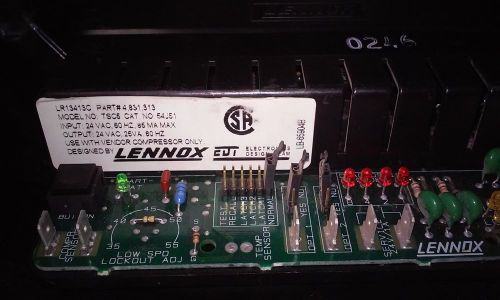 Lennox 54j51 tsc 5 2/speed condenser control board lr13413c for sale