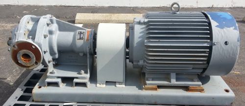 Nash cd-663 compressor w/ marathon electric 25 hp 230/460 volts 60/30 amps motor for sale