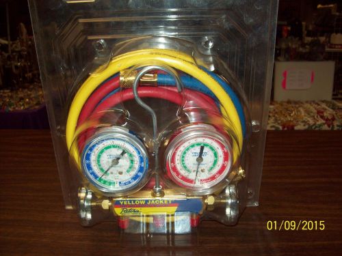 Ritchie yellow jacket test and charging manifold item#218b for sale