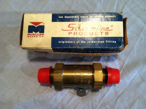 Safetymaster pressure relief valve part # a-15504 straight thru 1/2&#034;mpx5/8&#034; flar for sale