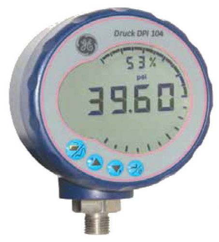 GE Druck DPI 104-2-30A Digital Pressure Test Gauge, 30psi, Absolute Gauge type