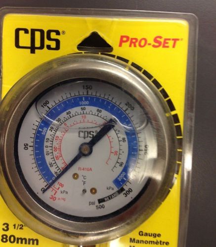 CPS Products RGML Gauge Highside Liquid Filled 80mm 3-1/2&#034;  R-22