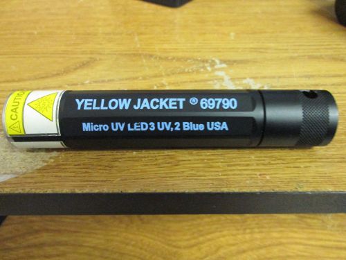 Yellow jacket 69790 micro uv fridgerant leak detector for sale