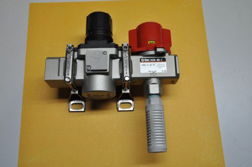 Smc regulator an lox valve, 1/2&#034;npt for sale