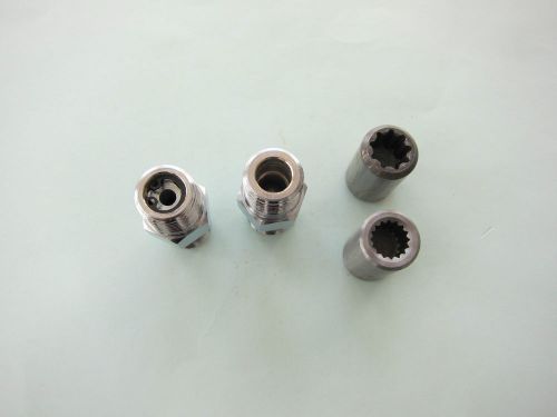 Lowrider hydraulic check valve &amp; 9-16 keys kit, chrome and new for sale