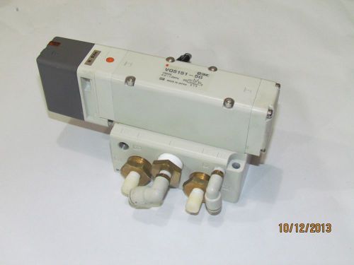 Smc vq5151-5g solenoid valve for sale