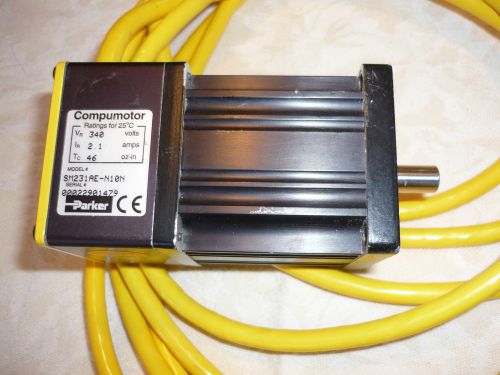 Parker Compumotor SM231AE-NI0N  340V 2.1A 46OZ-IN Tested.