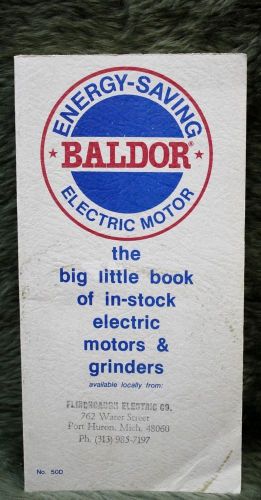 The big little book of in-stock electric motors &amp; grinders #50D
