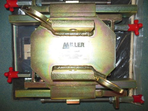 Miller dh-ap-9 portable i beam anchor base &#034;new&#034; for sale
