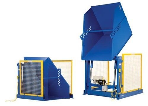 Vestil manufacturing 1-ton box dumper, 60&#034; dump height for sale