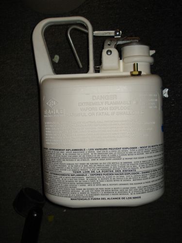 EAGLE MANUFACTURE CO. Laboratory Safety Can White Polyethylene 1 Gal  1513|HC4|