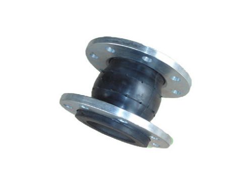 8&#034; black/stainless steel expansion joint single sphere flanges!!! for sale