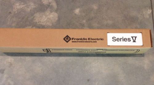 NEW FRANKLIN ELECTRIC 1/2HP SUBMERSIBLE WELL PUMP / 10SV05P4-2W230/ 10GPM/ 230V