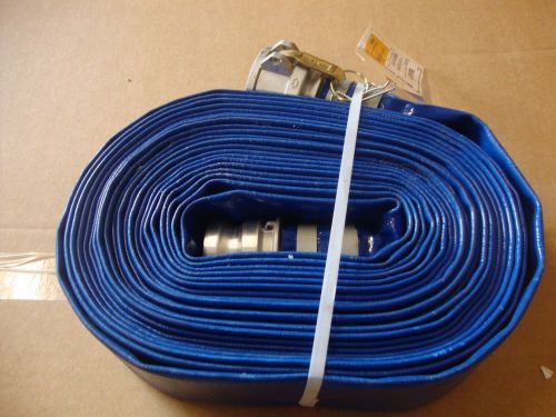 2&#034; ID x 50&#039; PVC Water Discharge Hose