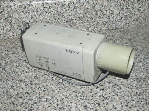 SONY CCD COLOR VIDEO CAMERA- SSC-S20 W/ FUJINON 1.4/8MM HF8B-SND4-1 LENS