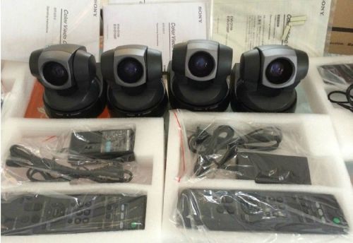 one SONY Color Video Camera EVI-D100P Security / Conferencing + Power Supply