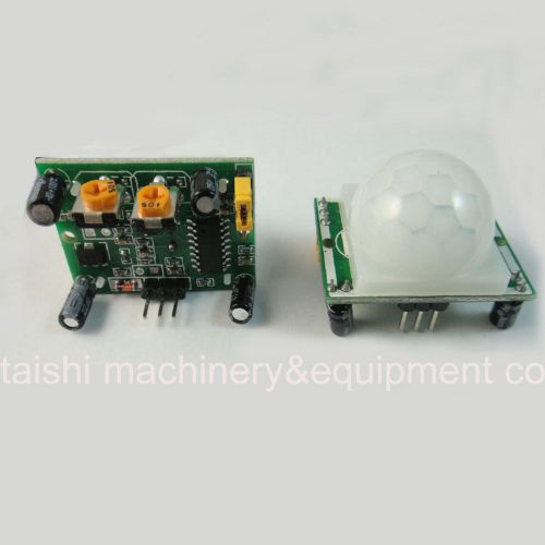 4pcs hc-sr501 adjust ir pyroelectric infrared pir motion sensor detector module for sale
