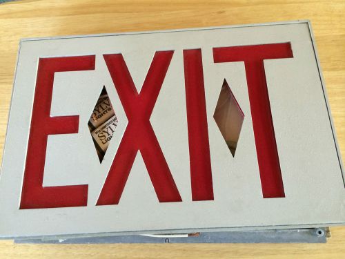 LED Red Emergency Exit Sign