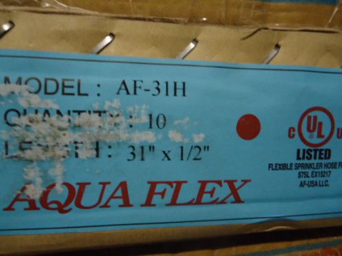 10 Aquaflex AF-31H 31&#034; x 1/2&#034; Drop Only Hose Aqua Flex