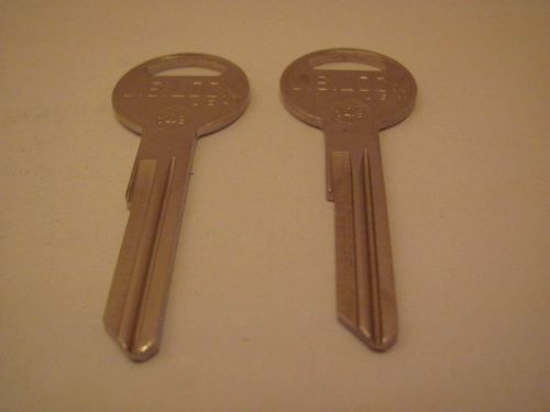 2 - PLYMOUTH (Trunk / Glovebox / 1968-89)-&#034;U.S.Lock&#034; Key BLANKS-(Y149 / S1770U)