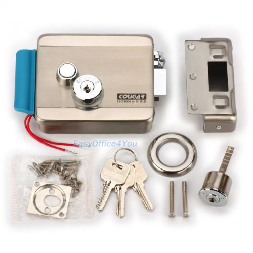 Stainless Steel 12V Electric Release Door Lock NO Mode for Access Control System