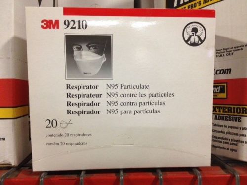 3M 9210 N95 respirator Box of 20