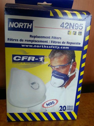 North Safety Replacement Filters 20 pack 42N95 CFR-1 EMS/Doomsday Preppers/Fire