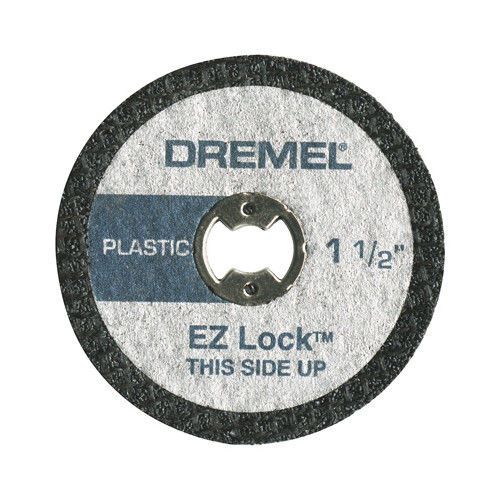 Dremel ez lock 1-1/2&#034; cut-off wheels for plastic(5pk) ez476 new for sale