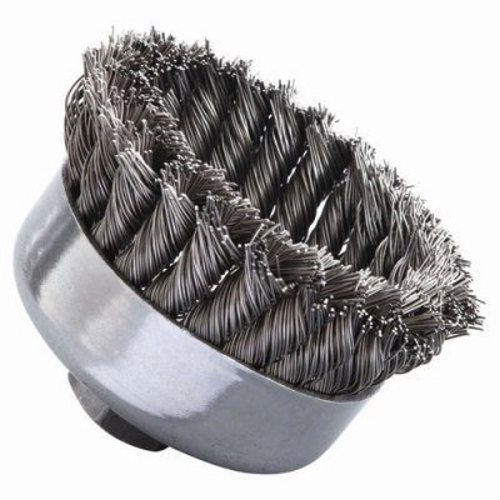 Weiler sr-4 general-duty knot wire cup brush, .023 (wei12316) for sale