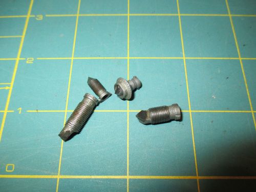 MACHINIST TOOLS 1 LOT – MICROBORE CARBIDE CUTTERS (4)