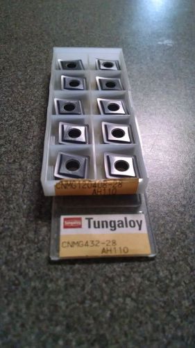 Tungaloy cnmg 432 ah110 / cnmg 120408-28 carbide inserts for sale