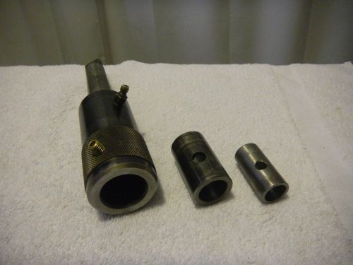 GUN DRILL #4 Morse Taper Shank with 1 3/8&#034; Bore ROTARY TOOLHOLDER + Adapters