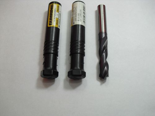 12mm guhring carbide coolant drill 2fl for sale
