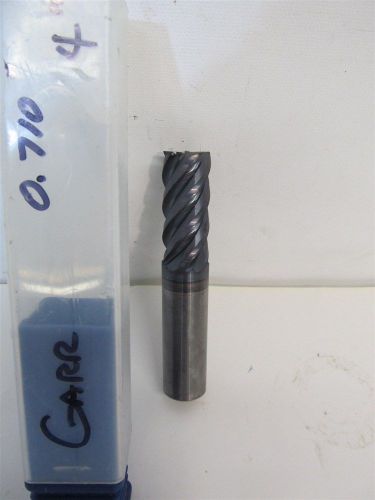 Garr tool 255ma series, 0.710&#034; x 3/4&#034; x 1 3/4&#034; x 4&#034;, carbide end mill - regrind for sale