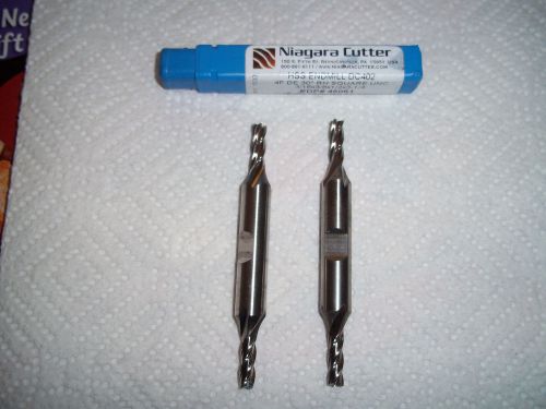 Machinist TooLs Two 3/16  HSS Double End   Niagara  NEW USA