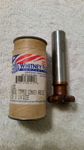 Whitney Tool Company R1250C 1/8&#034; Carbide Tipped Convex Radius