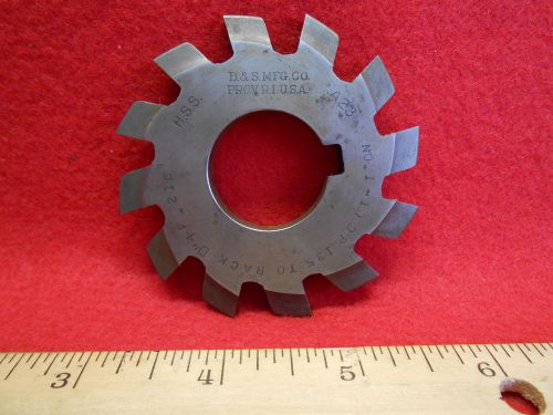 Milling machine gear cutter brown &amp; sharpe no. 1-10 dp 135 to rack  for 1&#034; shaft for sale