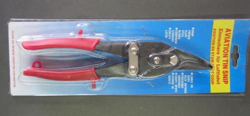 NEW DROP FORGED STEEL LEFT CUT RED HANDLE METAL / TIN SNIPS $3.50 NR