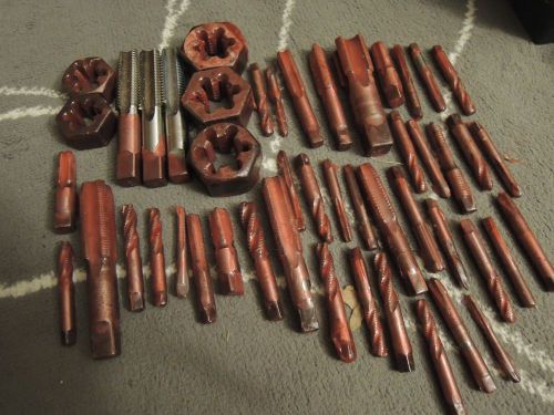 ~48x Tool and Die Lot TAP - Various Sizes