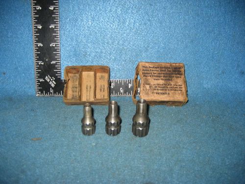 Un-branded 3 carbon steel tap &amp; die chasers see text for sizes machinist tools for sale
