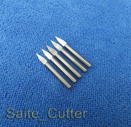 10pcs carbide pcb engraving cnc router bits cutting tools 3.175 x 30°x 0.2mm for sale