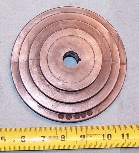 Countershaft 4 step pulley for a 10 12 atlas craftsman metal lathe part 10-80 for sale