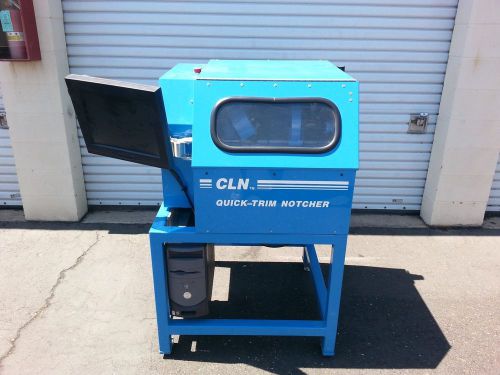 Cln quick trim industrial sheet metal notcher letter maker sign making notch for sale