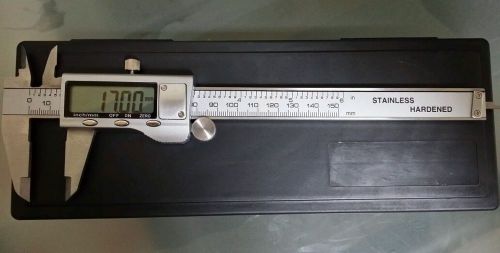 Stainless steel Digital Vernier Precision Caliper 6&#034;/150MM Micrometer tool