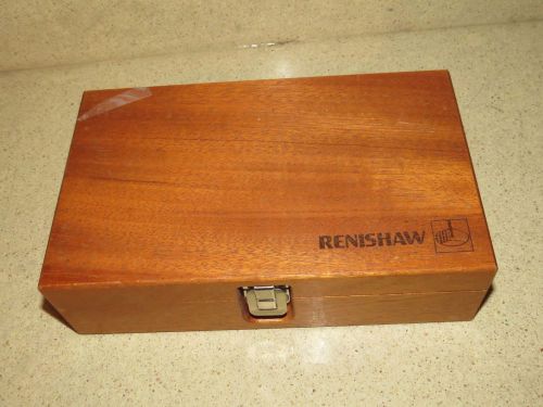 ^^ RENISHAW WOOD CASE - 9&#034; X 5 1/2&#034; X 2 1/2&#034;