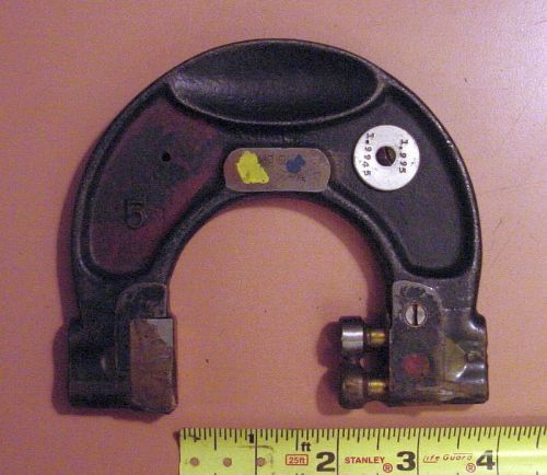 Snap gage (gauge), Standard Gage NO. 9, calibrated size 1.9945&#034; - 1.995&#034;