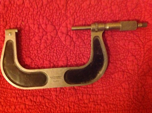 Vintage brown &amp; sharpe no. 65 micrometer for sale