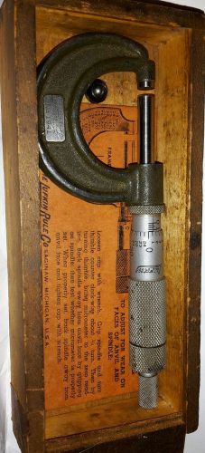 Antique Micrometer in the wooden box