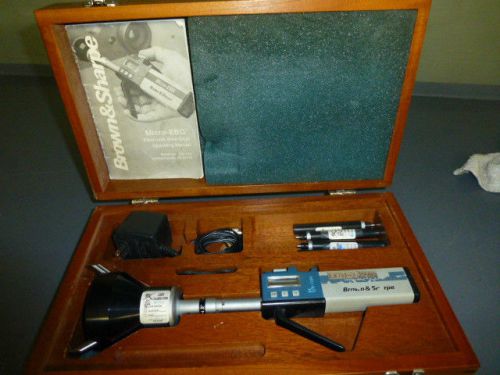 USED BROWN AND SHARPE MICRO EBG ELECTRONIC BORE GUAGE KIT NO RESERVE